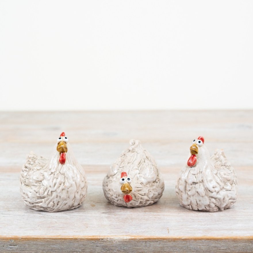 Chicken Decoration, 9.6cm