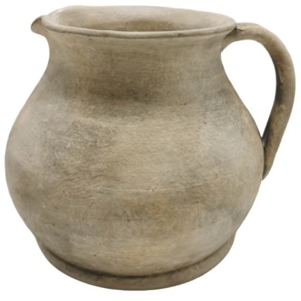 Terracotta Jug Vase, 21.5cm 