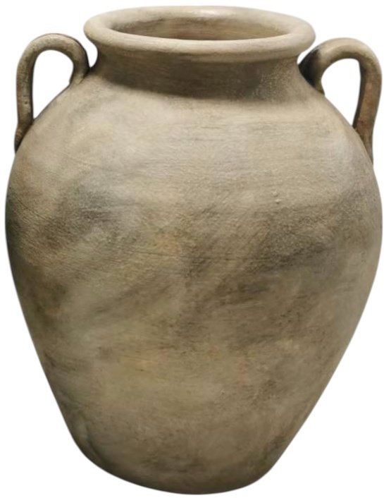 Elegant Gavi vase featuring graceful handles for a stylish touch.