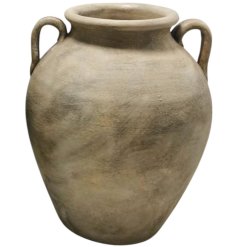 a stunning gavi vase with handles 