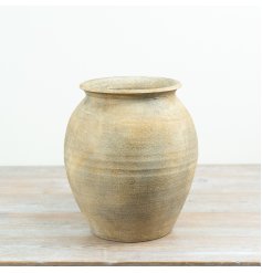 a stylish urn shaped flower vase 