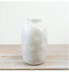 Sleek tall vase for stylish home decor 