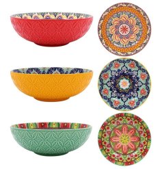 Elevate your table with the rustic charm of our Tuscany Bowl set. Perfect for any occasion.
