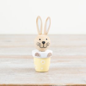 Bring spring charm indoors with this adorable White Rabbit planter.