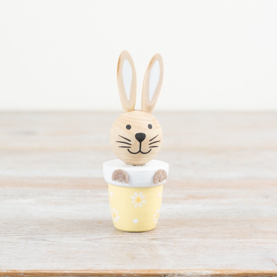 Bring spring charm indoors with this adorable White Rabbit planter.