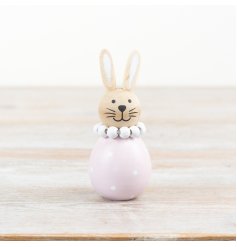 Chic bunny decoration perfect for adding charm to any space.