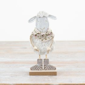 Bring spring cheer with this cute Felt Sheep Decoration, a delightful addition to your seasonal decor.