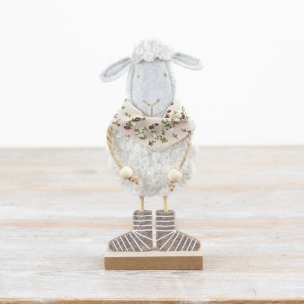 Bring spring indoors with this cute Felt Sheep Decoration—perfect for a charming seasonal touch!