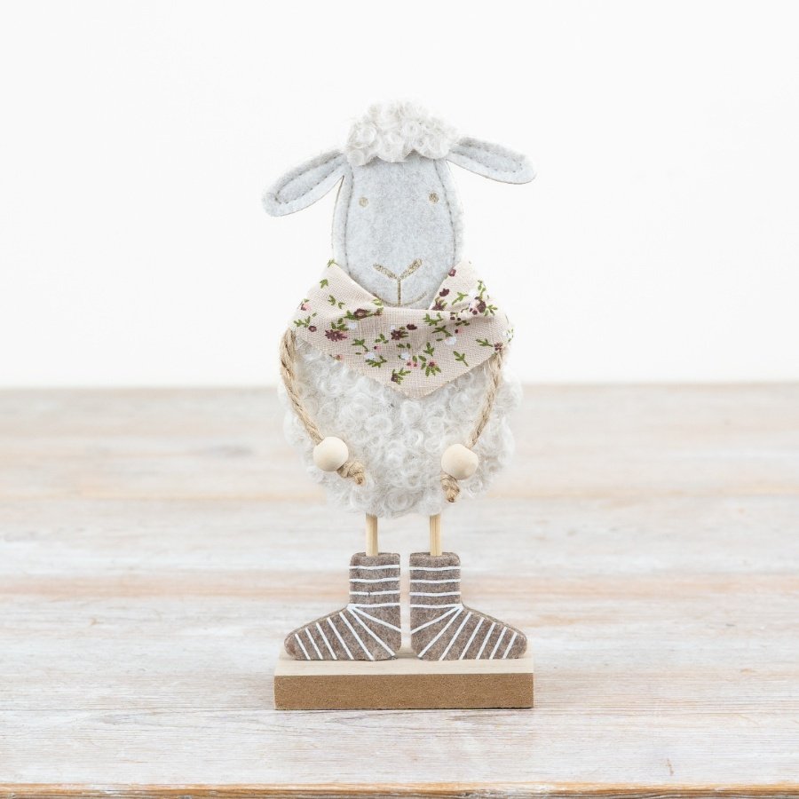 Bring spring cheer with this cute Felt Sheep Decoration, a delightful addition to your seasonal decor.