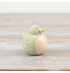 Bring charm to your space with this lovely bird decoration.