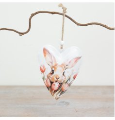 Brighten your space with the charming Rabbit Heart Hanger, perfect for a springtime touch.