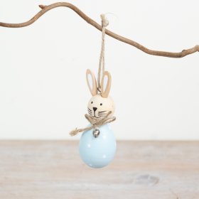 Bring charm and whimsy to your decor with this adorable rabbit hanger.