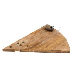 Introduce a charming touch to your kitchen with this adorable cheese accessory.