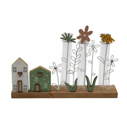 29cm Flower House Bud Vase
