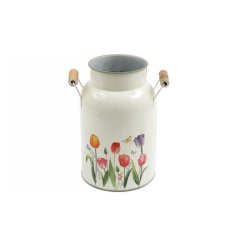 Blooming with elegance and charm, our 20.5cm Embossed Tulip Vase is a floral lover's dream. 