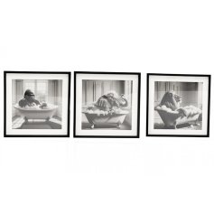 Unwind with our charming 40x40 Animal In Bath Frames, the perfect blend of art and decor for your home. 