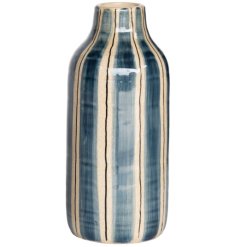 Hand-painted ceramic vase is a must-have for any home décor enthusiast. 