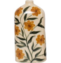 Beautiful vase with delicate floral design, perfect for showcasing your favourite blooms.