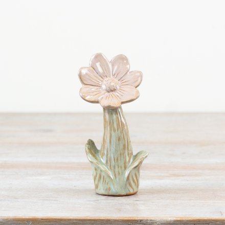 11.8cm Pink Floral Decorative Ornament