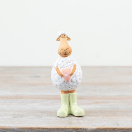 15.2cm Sheep in Wellies Ornamnet