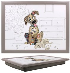 Elevate snack time with Bug Art's Murphy Mutt Lap Tray - perfect for stylish and effortless snacking!