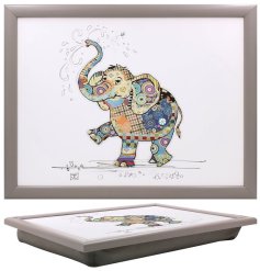 Enhance your decor with our sleek lap tray by Bug Art. 