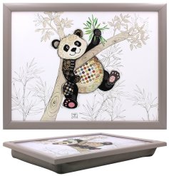 Stay organized and add charm to your workspace with our chic insect-inspired lap tray. 