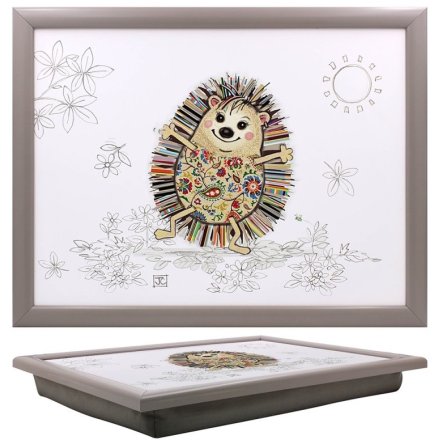 44cm Bug Art Hattie Hedgehog Lap Tray