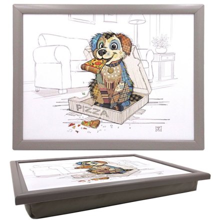 44cm Pedro Pup Lap Tray Bug Art