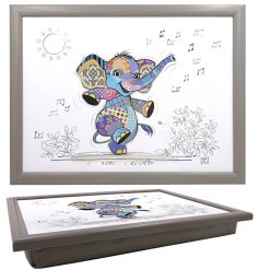 Get ready to serve in style with our unique lap tray featuring trendy bug artwork. 
