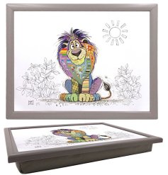 Introducing the Bug Art Louis Lion Lap Tray for your home.