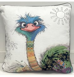 Complete your home decor with our lavish Oscar Ostrich Cushion