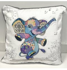 Introduce an enchanting feel to your space with our Elly Elephant Cushion 