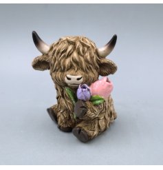 Embrace the season with charming Easter highland cow decor