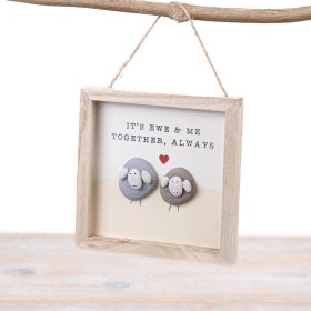 Elevate your home decor with our Rustic Wooden Sheep Frame, perfect for adding a charming touch.