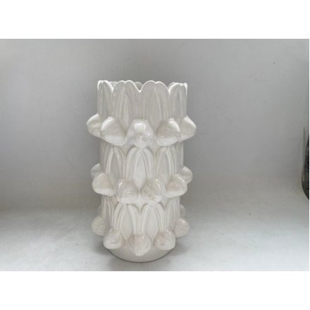 Bunny Head Vase in White, 25.4cm