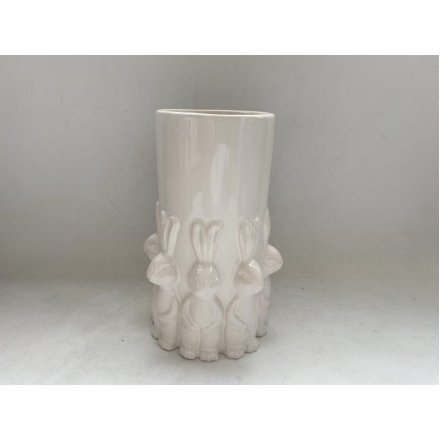 Fresh Spring Bunny Vase, 20.5 cm