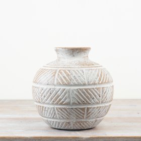 Enhance your space with the Jabari Ceramic Vase 