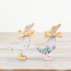 Charming duck decor piece, perfect for adding a cute touch to your space.