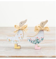 Charming duck decor with a cute quack quack touch.