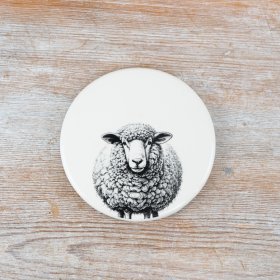Elevate your home décor with our charming Sheep Coaster