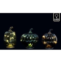 these pumkin light up decos are perfect for adding a autumn flair 