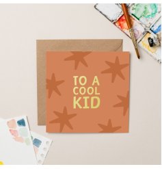 Surprise a little one and brighten their day with our trendy greetings card for kids