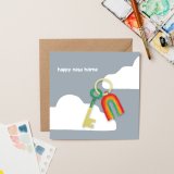 Start their new chapter with the Keys New Home Greetings Card 