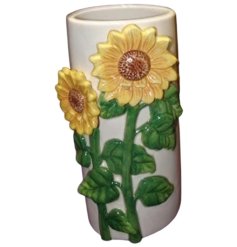 stunning sunflower vase 
