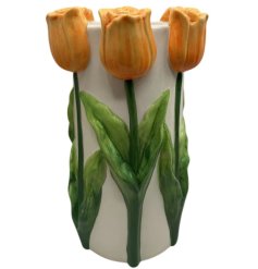 tall ceramic flower vase 