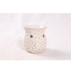 Unleash pleasant scents and elevate your home decor with our stunning Oil Burner Flower Design.