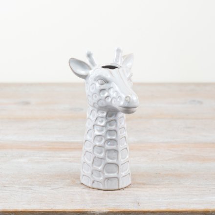 Elevate your decor with our charming Graffee Vase, showcasing a stunning giraffe motif.