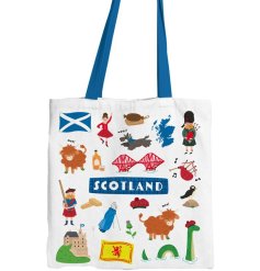 Carry a slice of Scotland wherever you go with our stylish and sustainable Souvenir Tote Bag.