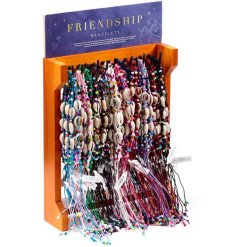 Vibrant bracelets perfect for showing off your love and friendship. 